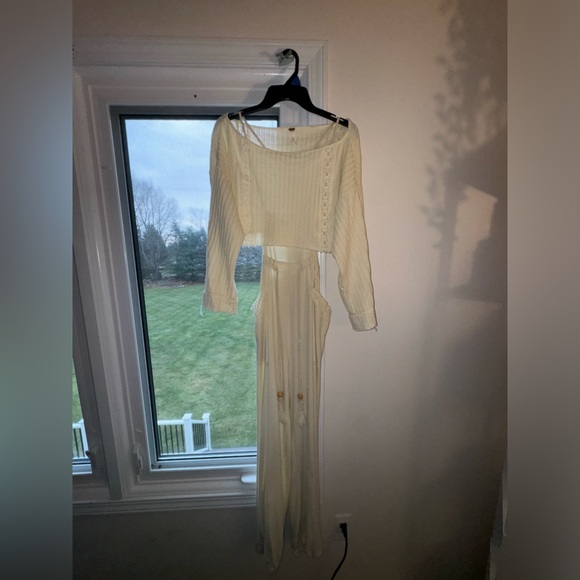 NWOT Dylan knit set free people in ivory size small - Picture 6 of 8
